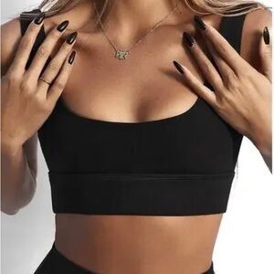 All things golden sports bra